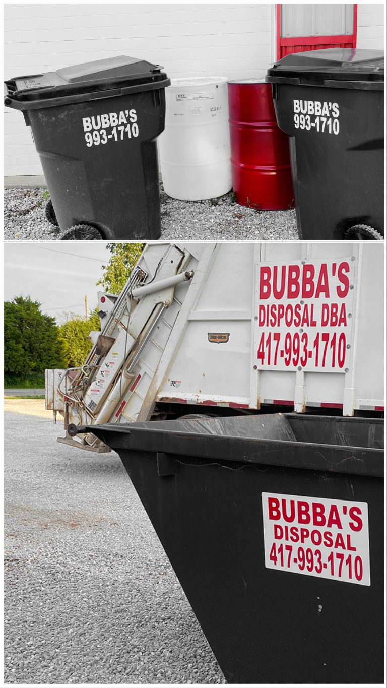 Bubba Disposal Containers